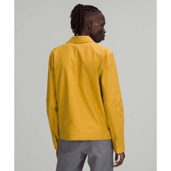 Lululemon City Excursion Jacket XL Parachute Yellow Lightweight Stretchy - Picture 2 of 2